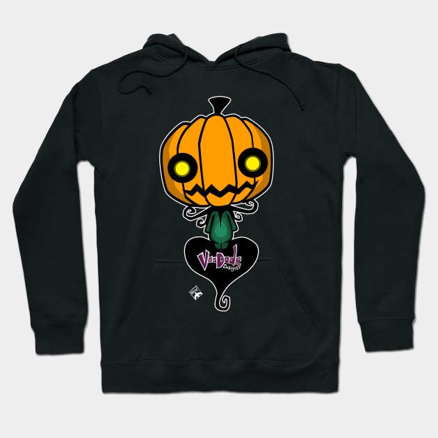 Pumpkin Monster Hoodie by VooDudeDesigns